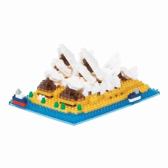 Nanoblock Sydney Opera House Eye-hand Coordination 140+ pcs (Genuine AU Stock)