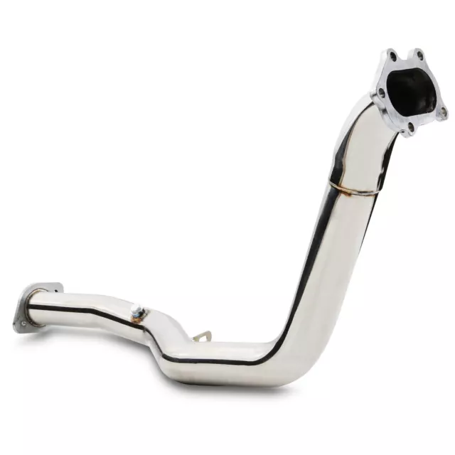 Stainless Steel Exhaust Front Decat Downpipe For Subaru Impreza Grb Sharkeye