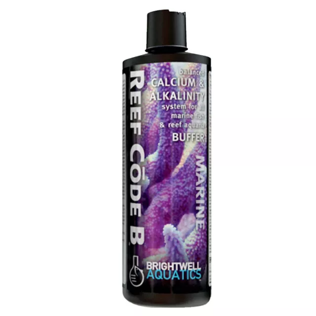 Brightwell Aquatics Reef CodeB Additivo Liquido Calcio Alcalinità Acquario 500ml