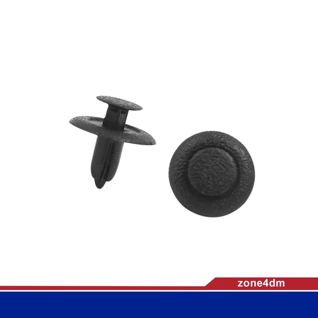 Clips de carrosserie Holder noir (x4) XTRA SPEED - XS-59925BK