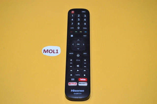 Telecomando Originale BELIFE Per TV Hisense – Modelli 43A69KTUK, 43A6K, 43A6KTUK, 43A7KQ - Foto 2