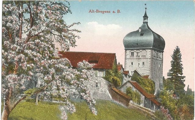 Alt-Bregenz am Bodensee, alte Ak um 1910