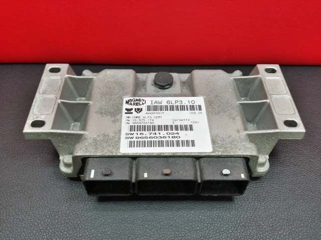Calculateur Moteur (ECU) IAW6LP3.07 Pour Peugeot/Citroën - Réf. 9653818380 / 9650743880 - À Décoder