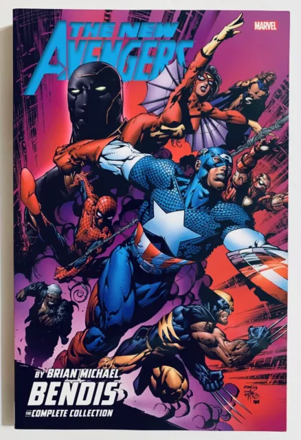 NEW AVENGERS BY BRIAN MICHAEL BENDIS COMPLETE COLLECTION Vol 2 TPB OOP UNREAD