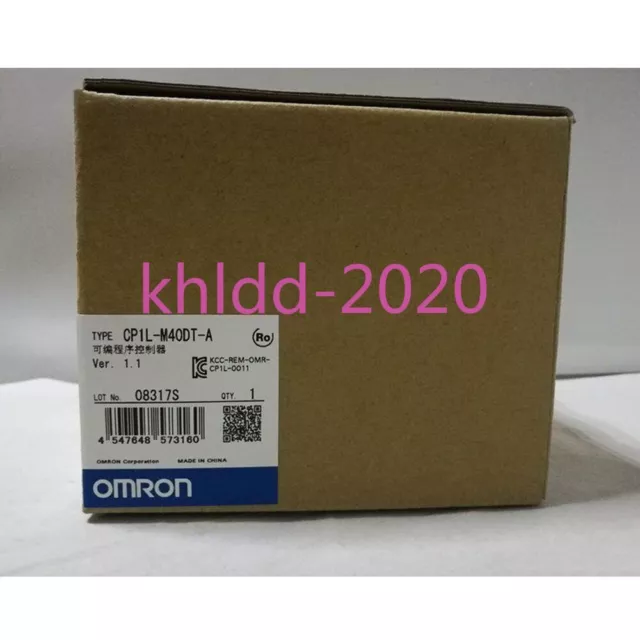 1PCS New Omron CP1L-M40DT-A Programmable Controller In Box Expedited Shipping