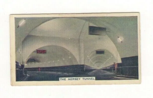 Mechanization card 1936 #34. The Mersey Tunnel