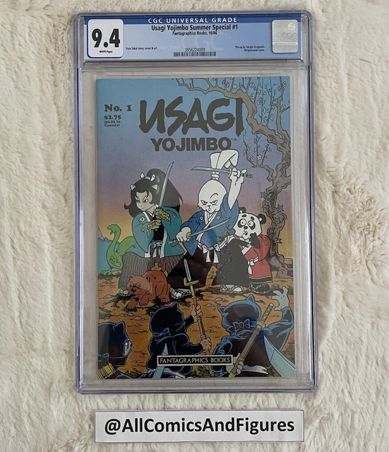 Usagi Yojimbo Summer Special #1, (1986, Fantagraphics) Stan Sakai Comic, CGC 9.4