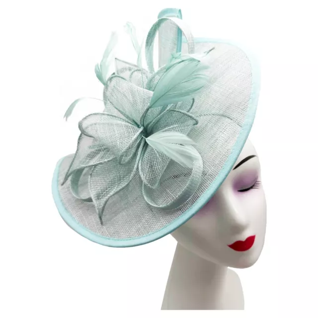 Fascinator For Women's Large Headband Clip Hat Weddings Ladies Day Races Ascot 2