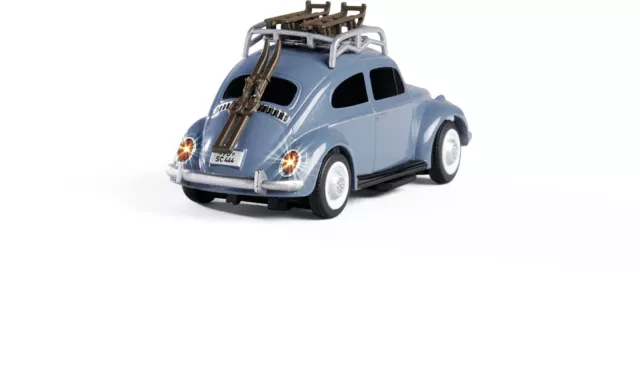 RC Eisenbahnauto Volkswagen Beetle Käfer Wintersport 100% 1:87 HO RTR