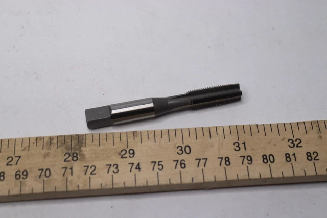 OSG Straight Flute Hand Tap Bright 4-Flute HSS 3/8-24 x 2-15/16" OAL