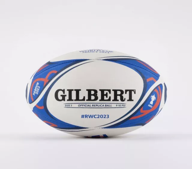 Ballon De Rugby De La Coupe Du Monde 2023 Neuf Taille 5 Gilbert World Cup France