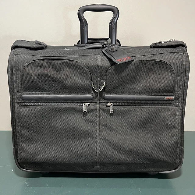 Tumi Large Rolling Garment Bag 2 Wheeled Luggage 22030D4 Ballistic Nylon Black