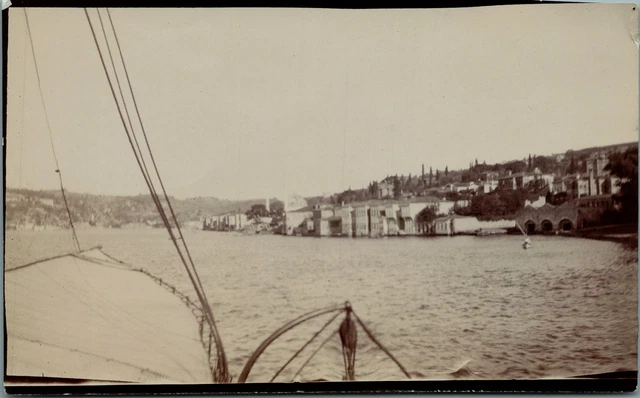 Tirage Vintage D'Istanbul (Tschatlady Kapu) Circa 1918 - Format 6,5x6,5 Cm, Référence DC6251, Tirage Original D'époque