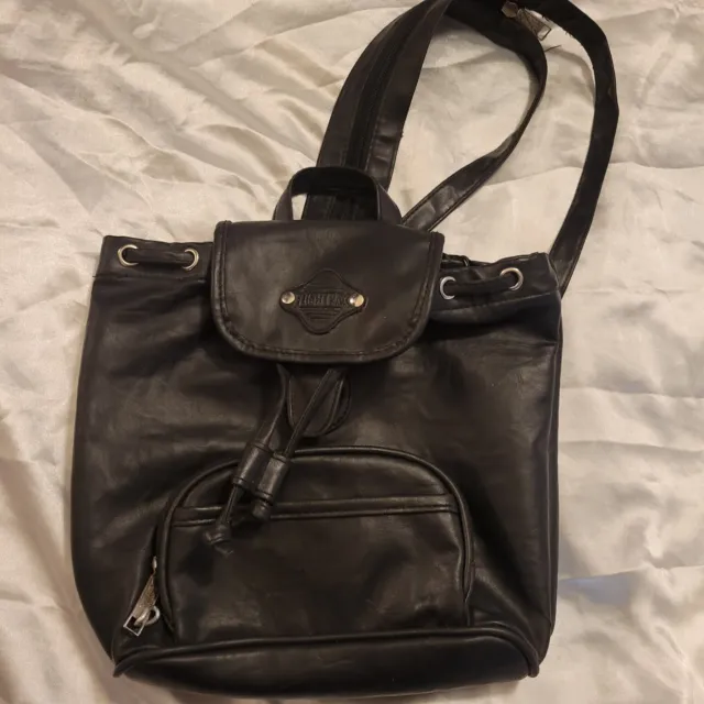 Sutton Hobo Purse Black Leather Shoulder Bag Crossbody Convertible Backpack