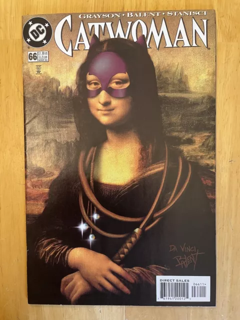 Catwoman 66 VF/NM (9.0) Mona Lisa Jim Balent 1999 vol 2 1999 Classic Cover
