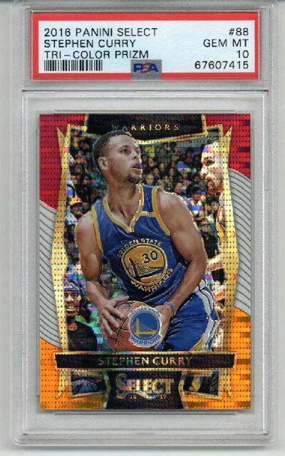 SELECT Stephen Curry 最も薄い tricolore PRIZM