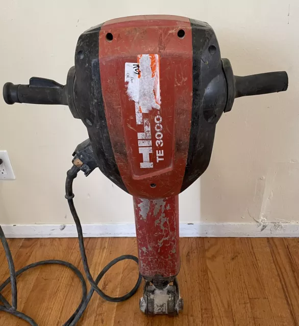 LOT OF 2! Hilti TE 3000AVR Demolition Jack Hammer *FOR PARTS 1,300.00