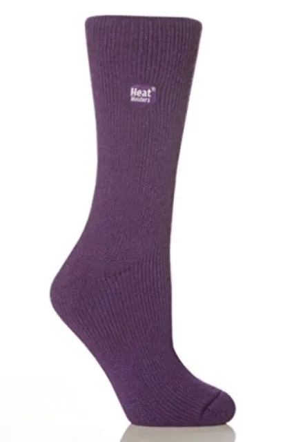 Heat Holders Thermal Socks, Women's Original, US Shoe Size 5-9, Purple
