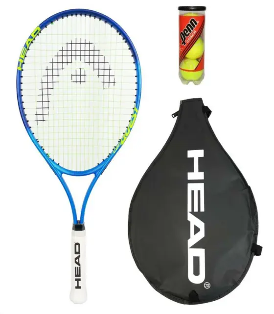 Head Ti Conquest Tennis Racket + Cover + 3 Balls RRP £90