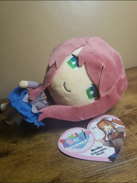 Official Doki Doki Literature Club Plus Natsuki Plush Figure 8.5 Plushie  Doll