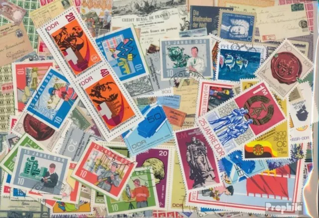 Briefmarken DDR 75 verschiedene Marken