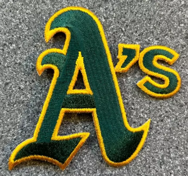 Seit 1993 Oakland Athletics A'S MLB Baseball Vintage 3 " Team Logo Abzeichen