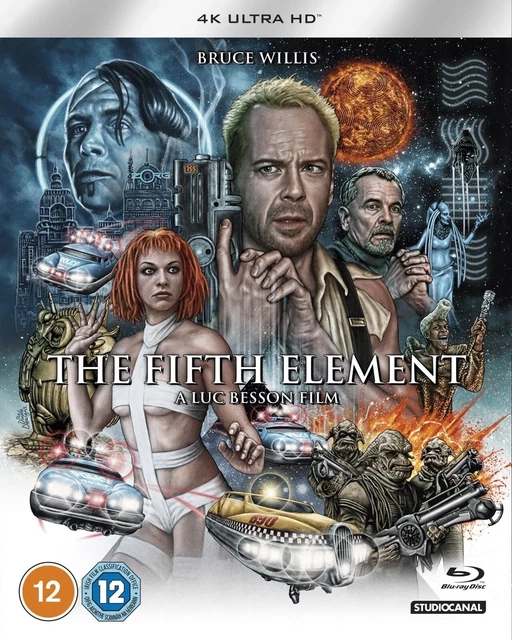 THE FIFTH ELEMENT 4K Uhd Blu-Ray Bruce Willis Gary Oldman New Sealed ...