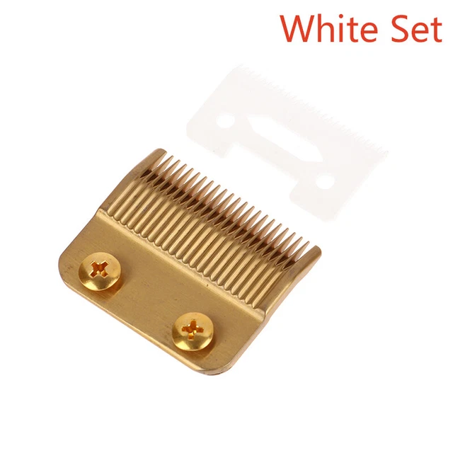 2 pcsset scanalature denti lame di ricambio per capelli per capelli  ql