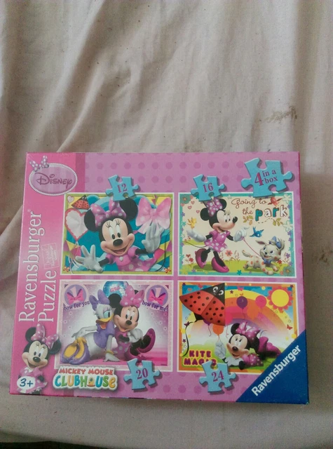 DISNEY MICKEY MOUSE Clubhouse 4 In A Box Ravensburger Puzzle £15.00 ...