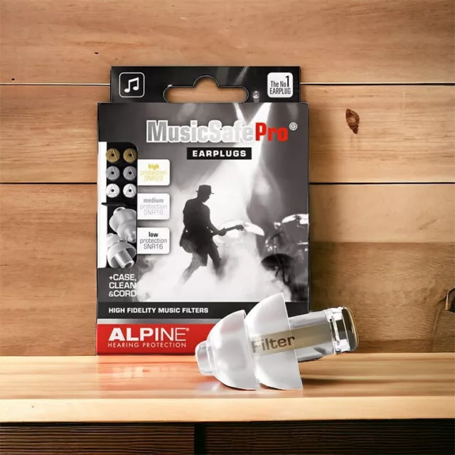 Alpine • Music Safe Pro • Gehörschutz • Clear • mit drei verschiedenen Filtern 2