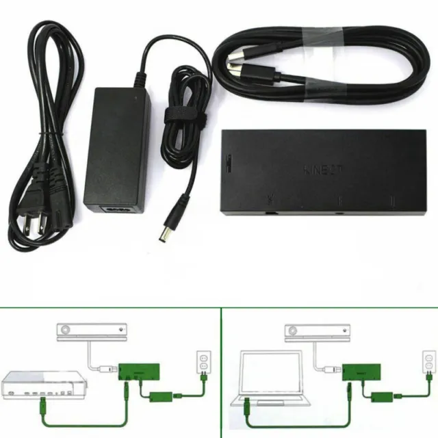 Kinect Sensor Adapter USB 3.0 V2 Sensorleiste Bar für Xbox One S, Xbox One X DE