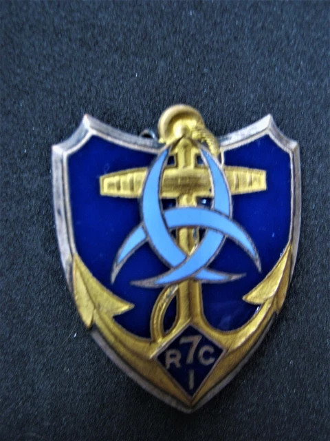 Pin’s émaillé Vintage – West Samoa, Années 80, Or Et Bleu