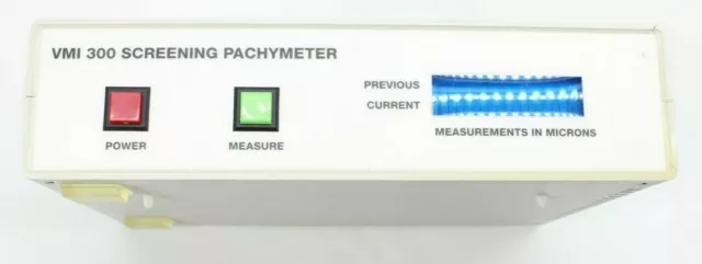 VMI 300 Screening Pachymeter - PARTS ONLY! Needs Calibration. VMI 300 Screening Pachymeter - PARTS ONLY! Needs Calibration.