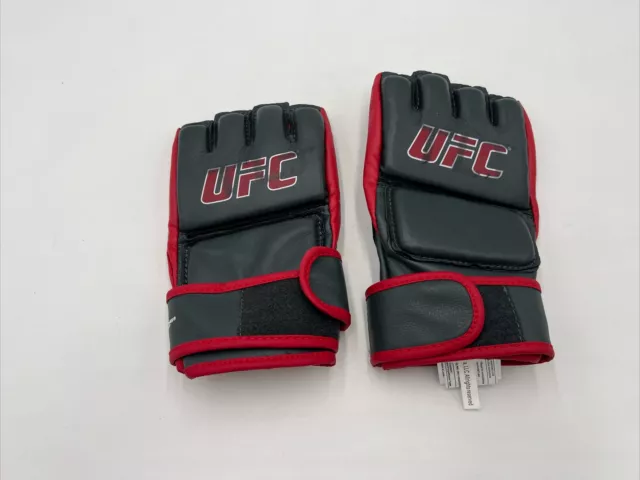 UFC Red Black MMA Training GLOVES Size L/XL  Zuffa 2011