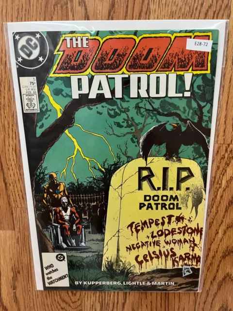 Doom Patrol vol.2 #5 1988 High Grade 9.4 DC Comic Book E28-72