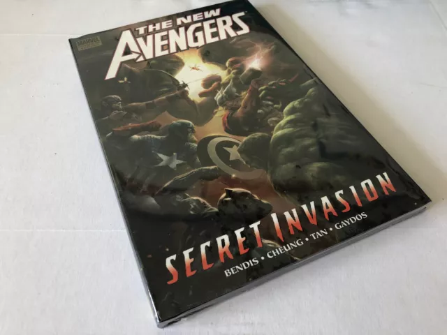 Marvel Comics The New Avengers Vol 9 Secret Invasion Premiere Hc 75% Off Cover
