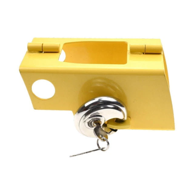 Lot De 2 Verrous D'Attelage Remorque Avec 4 Clés - Compatible Erde, Daxara, Maypole