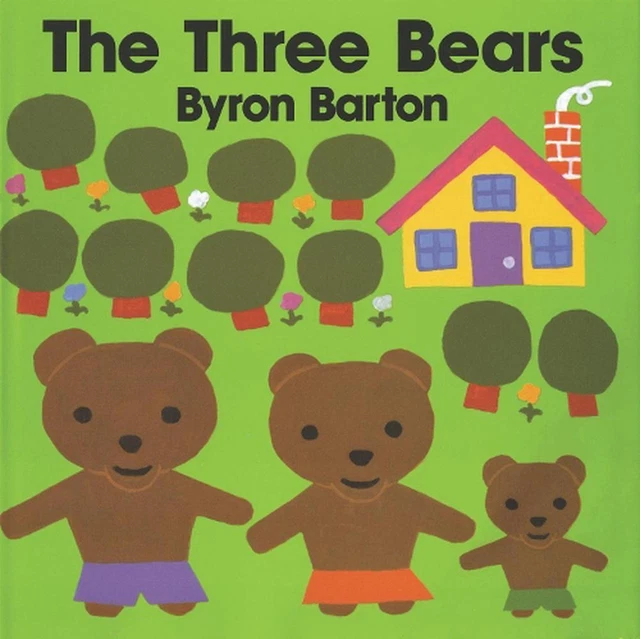 Three Bears by Byron Barton (English) Hardcover Book