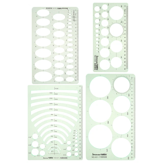 Righello da cucito quadrato a L, in plastica trasparente