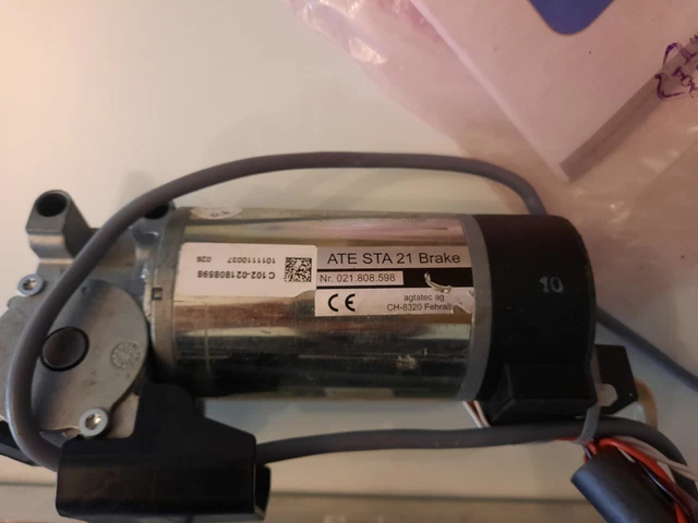 ONLY MOTOR RECORD ATE STA 21 Brake / C 102 021808598/DHL EXPRESS DELEVERY(71) EUR 721,22 - FR
