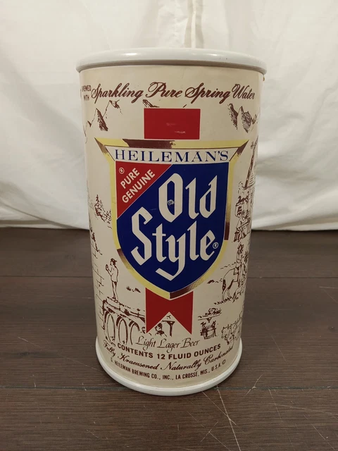 Heileman's Old Style Beer Plastic Bank 9.5"