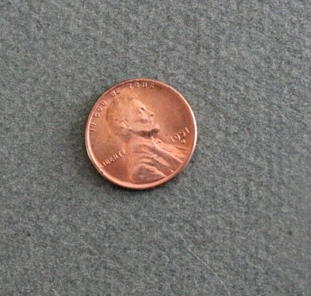 1951 D  Lincoln Wheat Penny, BU Mint Luster Red Uncirculated Cent