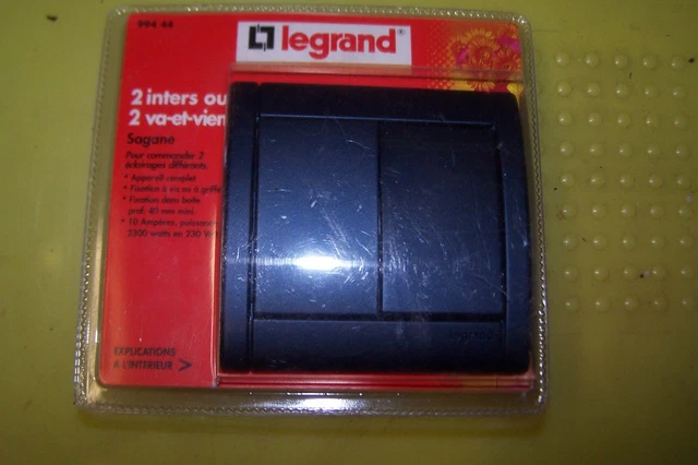 sagane 1 double inter ou va et vient bleu nuit d encre  legrand