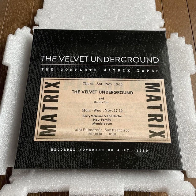 Velvet Underground/Matrix Tapes/アナログ/8LP Velvet Underground/Matrix Tapes/アナログ/8LP The Velvet