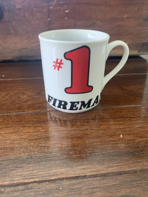 #1 Fireman Coffee Mug