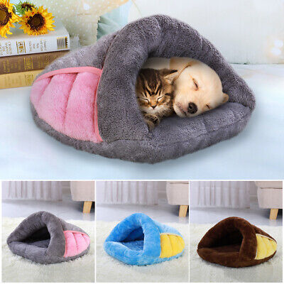 Cozy Cave Dog Bed Washable Warm House Pet Cat Sleep Beds Igloo Nest Kennel S M L