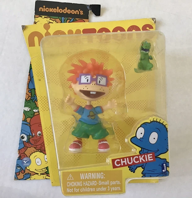 NICKTOONS RUGRATS NICKELODEON Mini Action Figure CHUCKIE w Green