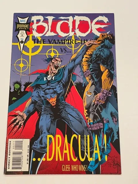 BLADE The Vampire Hunter #2 1994 VS Dracula VF/NM MARVEL COMICS