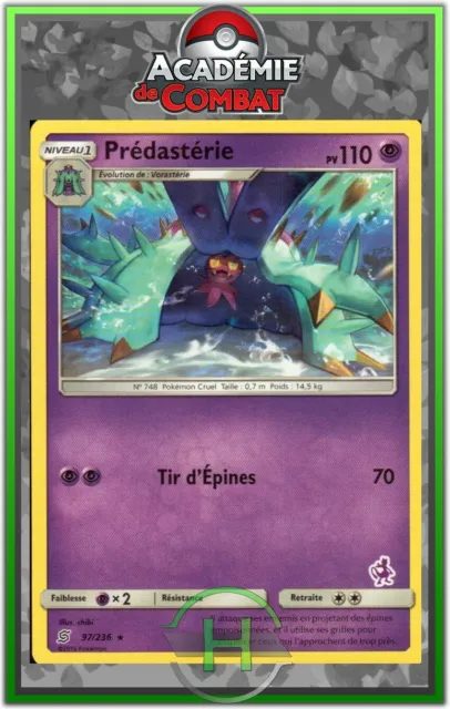 Prédastrérie - SL00:Académie de Combat - 97/236 - Carte Pokémon Française Neuve