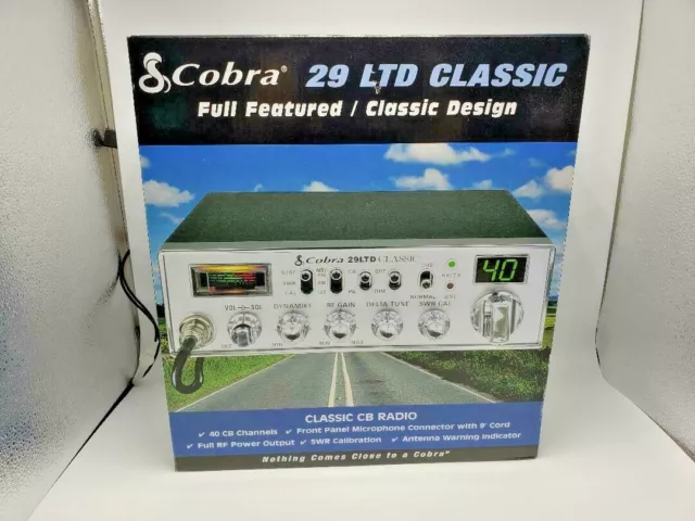 Cobra 29 Ltd Klassisches Cb Radio Spitze Und Abgestimmt